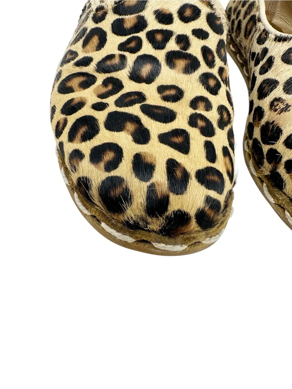 Sabah Leopard Print Loafers Women's Size 37/ US 6-6.5